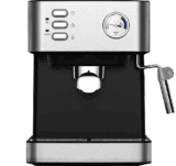 Silver Coffee Machine