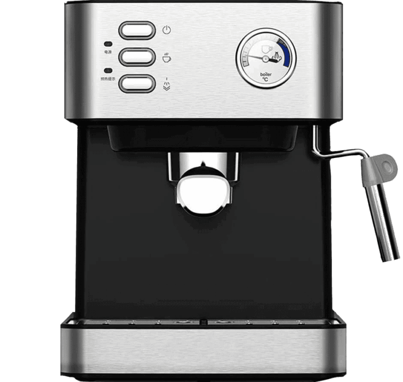 Silver Coffee Machine